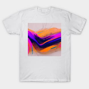 Minimal Abstract Lines #1 T-Shirt